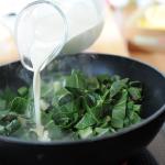 Spinach in Cream
