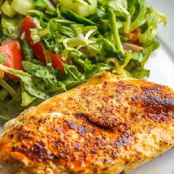 Chicken with Button Mushrooms