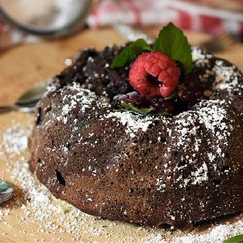 Chocolate Upside-down Cake