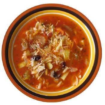 Dan Hotkey's Pizza Soup