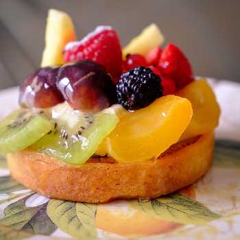 Fruit Cocktail Torte
