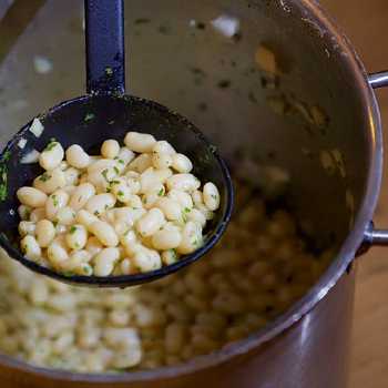Hopping John with Pinto or Great Northern Beans