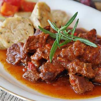 Irish Stew with Dumplings