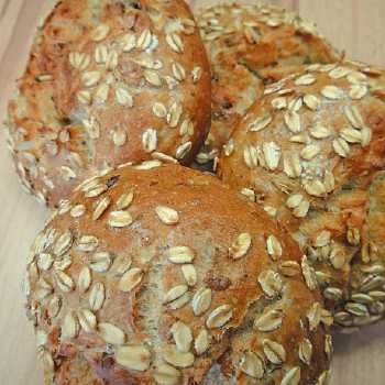 Oat and Corn-flour Bread