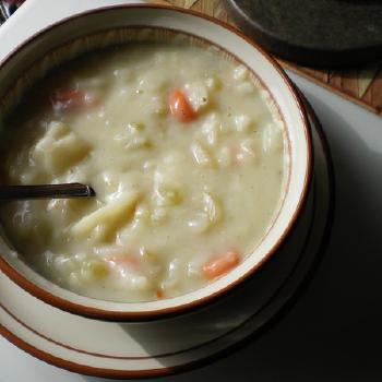 Potato Soup  (Gruumbier Suupe)