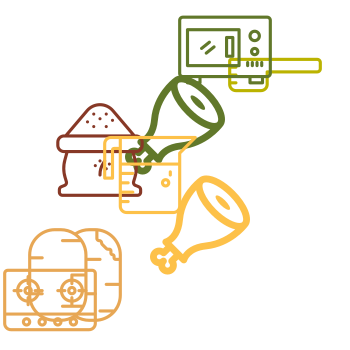 Sliced Ham and Potatoes en Casserole