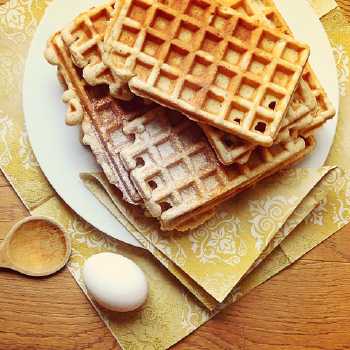 Sour Cream Waffles