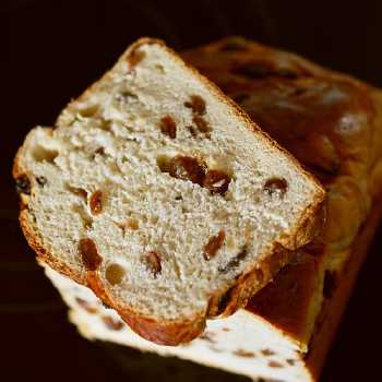 Whole-Wheat Butterscotch Raisin Bread
